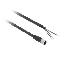 FEMALE M8 3 PIN STRAIGT PREWIRED CONNECT