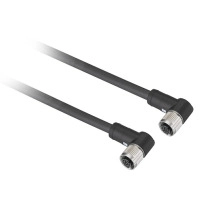 JUMPER FEMALE M12/M12 ELBOWED/ELBOWED 12