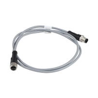 JUMPER PVC CABLE 4 WIRES M12 STRAIGHT MA