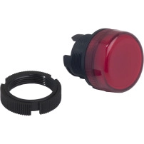 SCHNEIDER ELECTRIC Глава за сигнална лампа, червена, 22mm