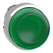 Head ill PB metal green project lens LED